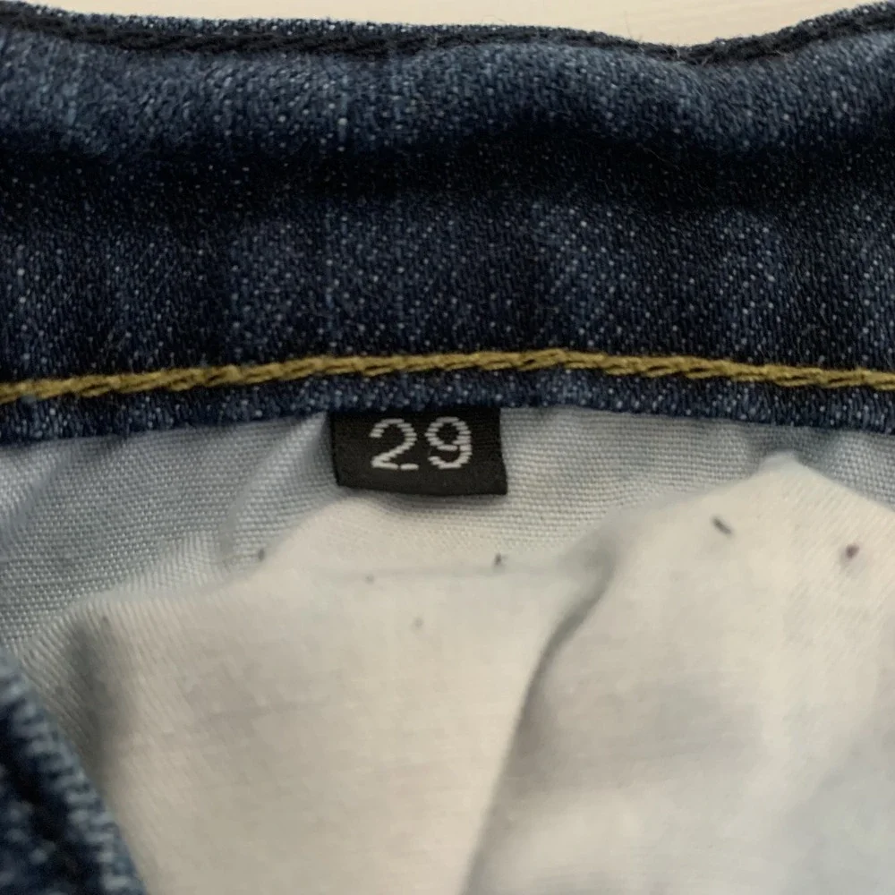 Rock & Republic Rainbow‎ R Pocket Roth Women's Jeans Tag 29 Actual 30x26 Raw Hem